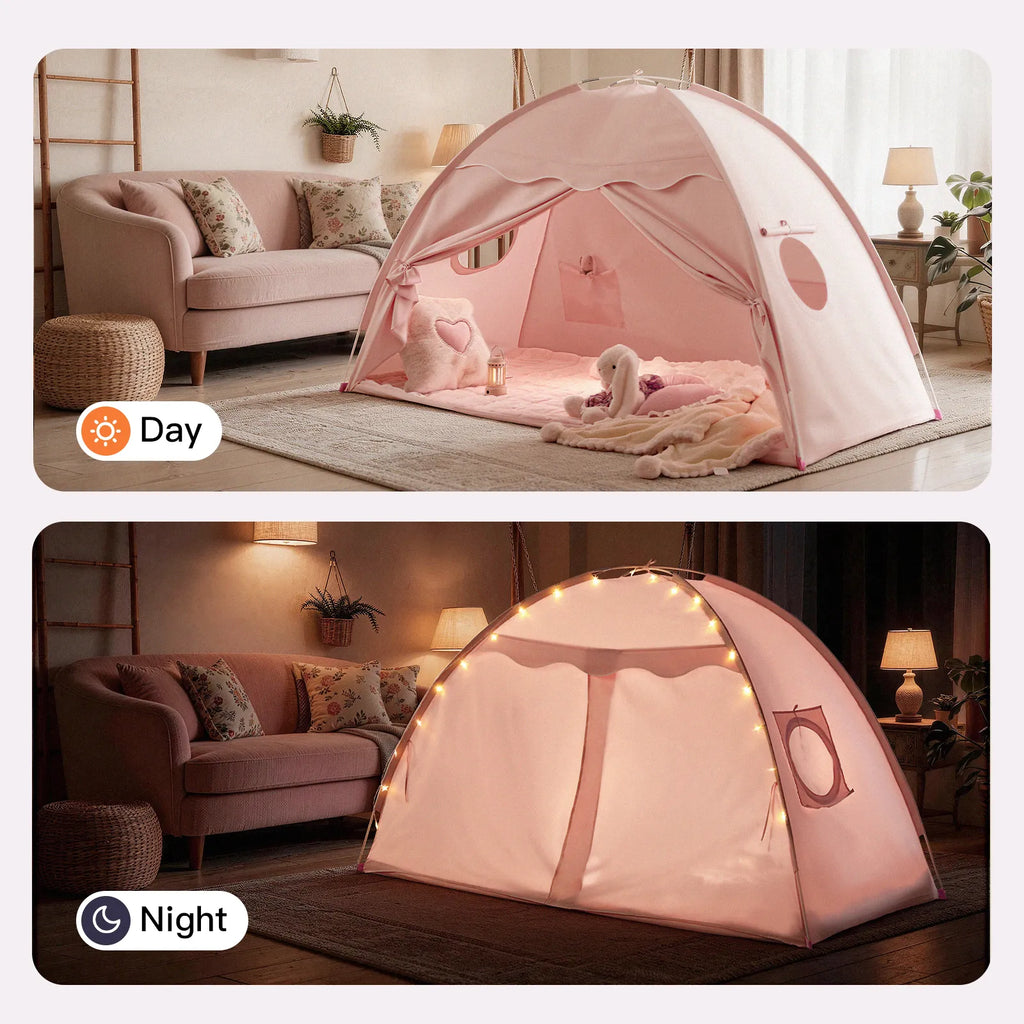 Tiny Land® Versatile Kids Bed Tent & Play Tent
