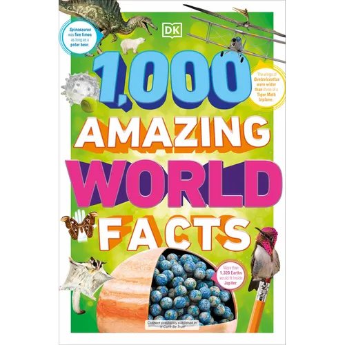 1,000 Amazing World Facts - Paperback