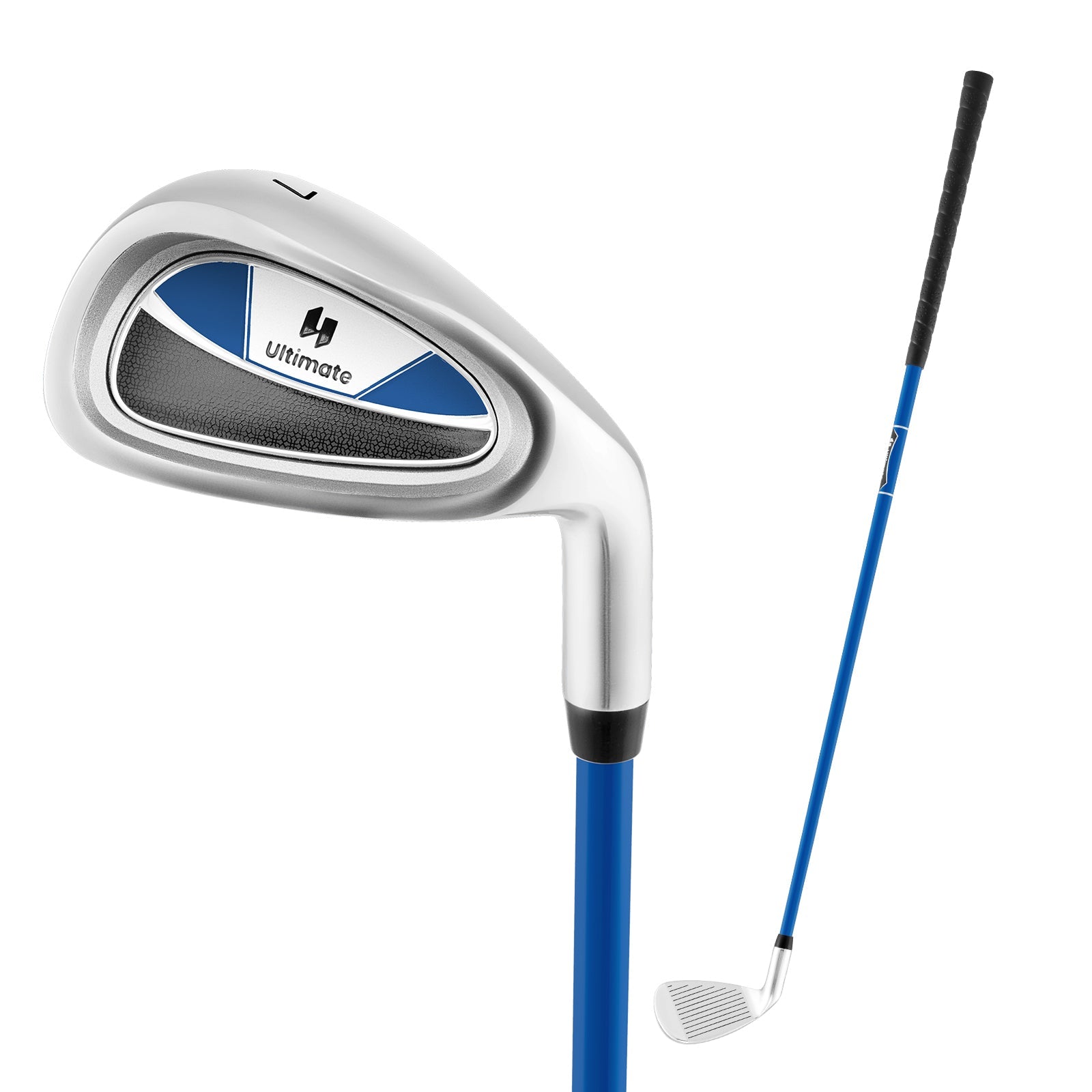 Junior #7 Iron for Kids with Fiberglass Shaft and Headcover
