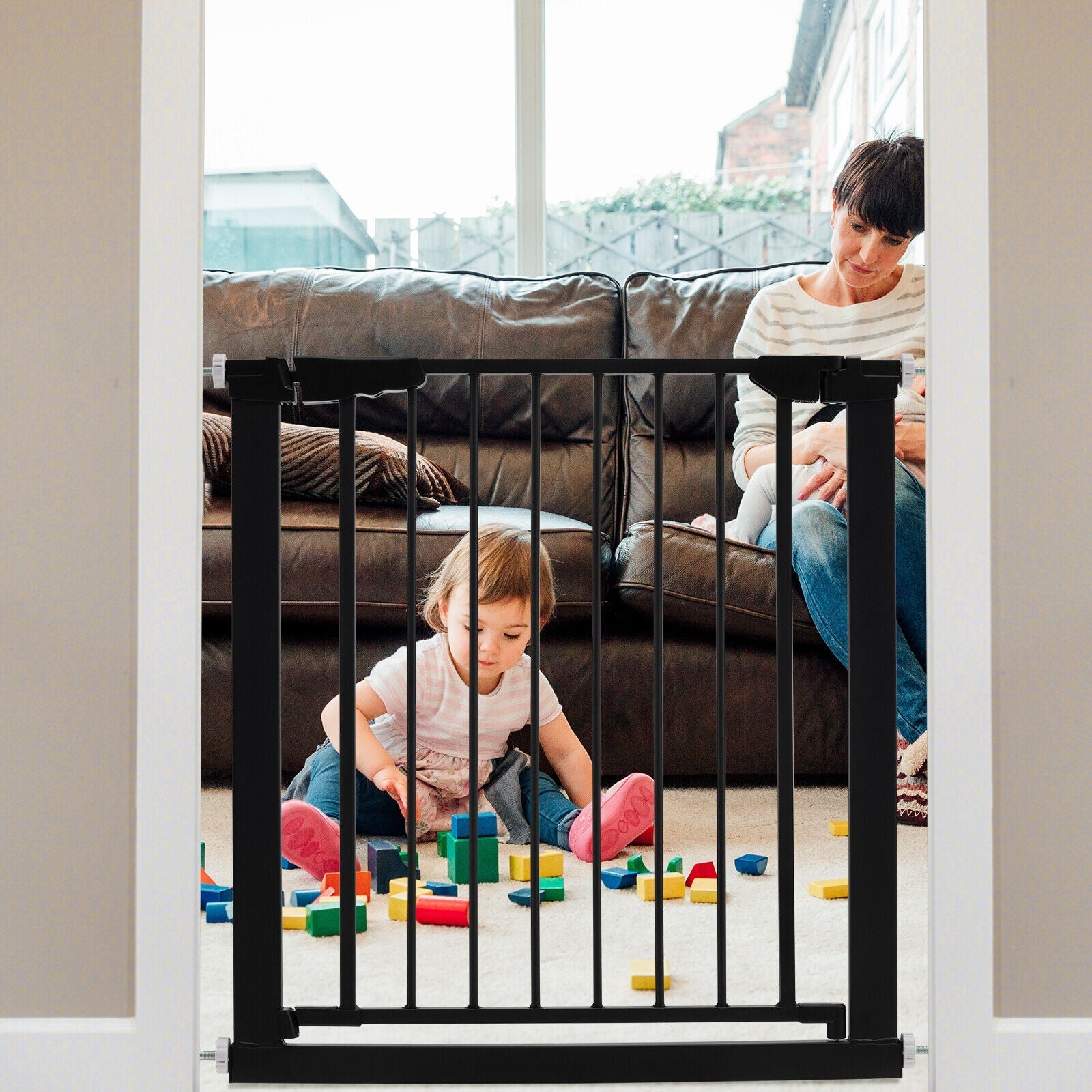 30-32.5 Inch Wide Safety Gate with 30 Inch Scientific Height