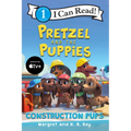 Pretzel and the Puppies: Construction Pups - Paperback