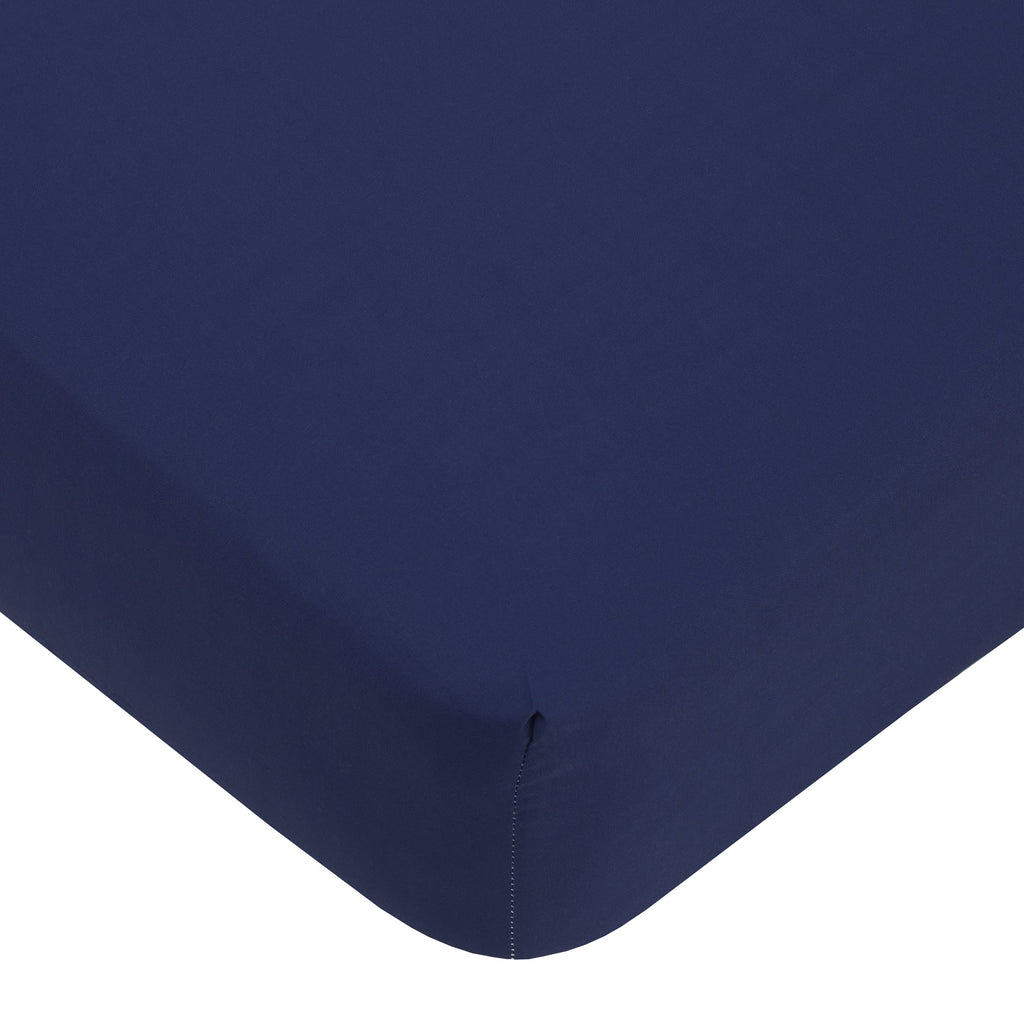Harry Potter Wizarding World Navy, Gold, and Burgundy 4 Piece Toddler Bed Set - Comforter, Fitted Bottom Sheet, Flat Top Sheet, and Reversible Pillowcase