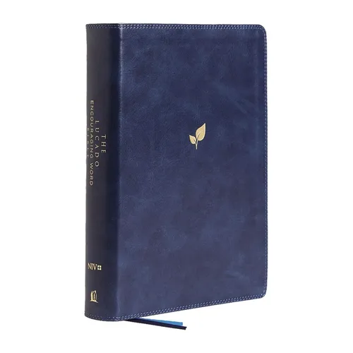 Niv, Lucado Encouraging Word Bible, Blue, Leathersoft, Comfort Print: Holy Bible, New International Version - Imitation Leather