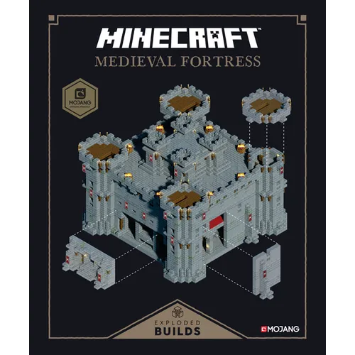 Minecraft: Exploded Builds: Medieval Fortress: An Official Mojang Book - Paperback
