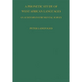 Phonetic Study of West African Languages - Paperback