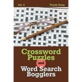 Crossword Puzzles And Word Search Bogglers Vol. 4 - Paperback