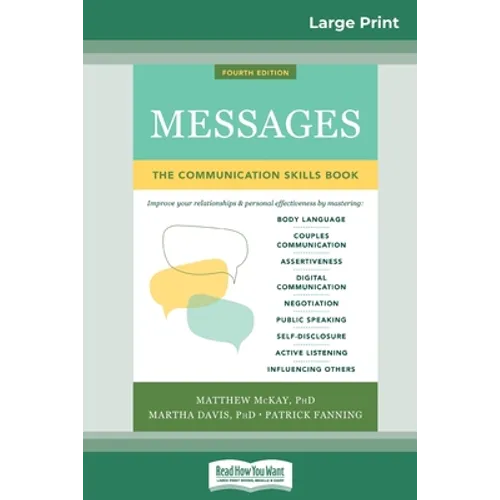 Messages: The Communications Skills Book (16pt Large Print Edition) - Paperback