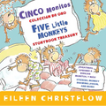 Five Little Monkeys Storybook Treasury/Cinco Monitos Coleccion de Oro: Bilingual English-Spanish - Hardcover