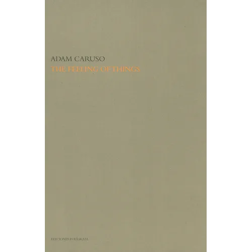 The Feeling of Things by Adam Caruso - Hardcover