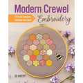 Modern Crewel Embroidery: 15 Fresh Samplers Stitched with Wool - Paperback