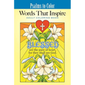 Psalms to Color: Words That Inspire - Paperback