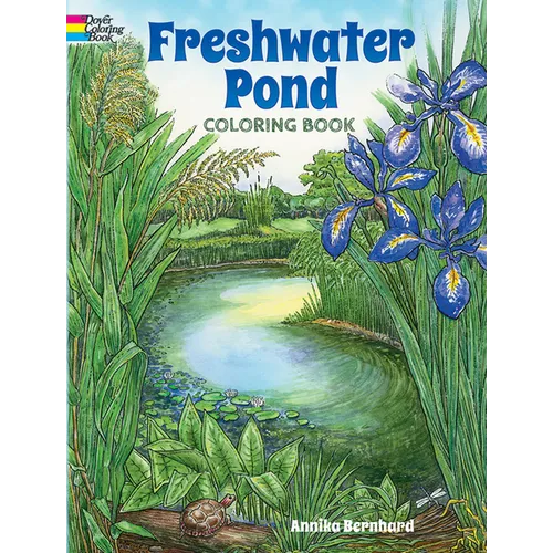 Freshwater Pond Coloring Book - Paperback