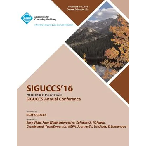 SIGUCCS 16 ACM Annual SIGUCCS Conference - Paperback