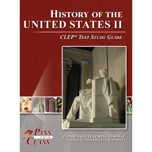 History of the United States 2 CLEP Test Study Guide - Hardcover