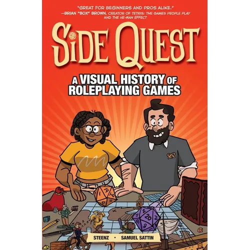 Side Quest: A Visual History of Roleplaying Games, a Graphic Novel - Hardcover