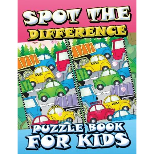 Spot the Difference Puzzle Book for Kids - Paperback