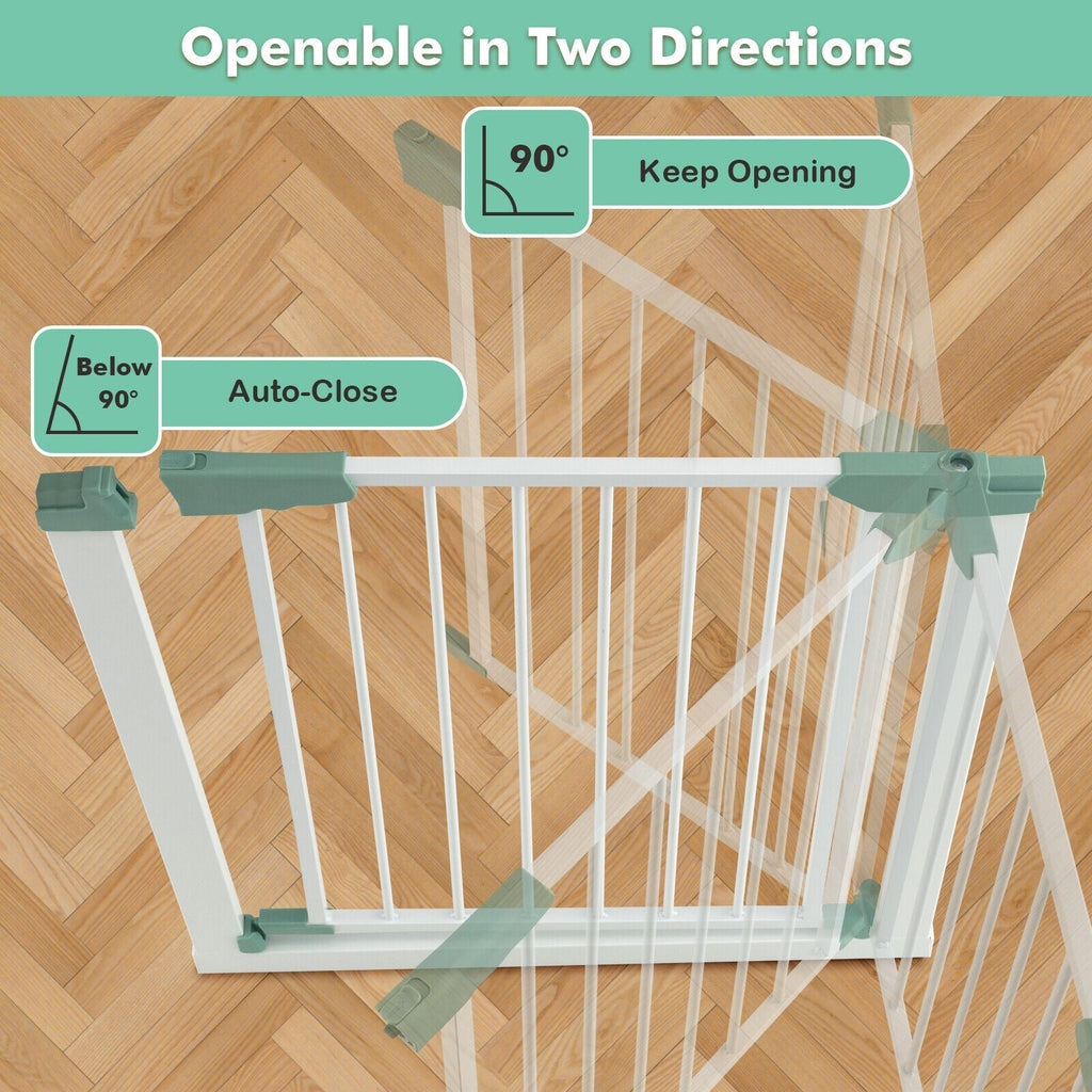 30-32.5 Inch Wide Safety Gate with 30 Inch Scientific Height