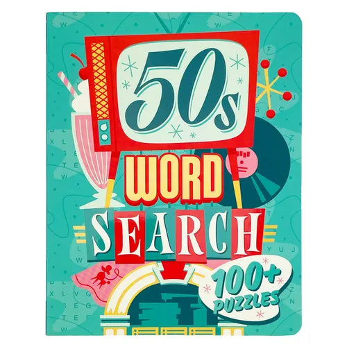 50s Word Search - Spiral