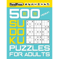 500 Medium Sudoku Puzzles for Adults (with answers) - Paperback
