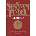 The Synonym Finder - Paperback