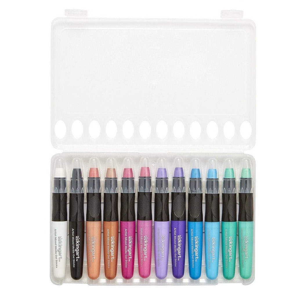 Mixed Media Gel Stick Crayons - 48 Colors