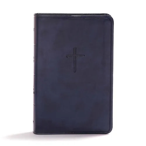 CSB Compact Bible, Value Edition, Navy Leathertouch - Imitation Leather
