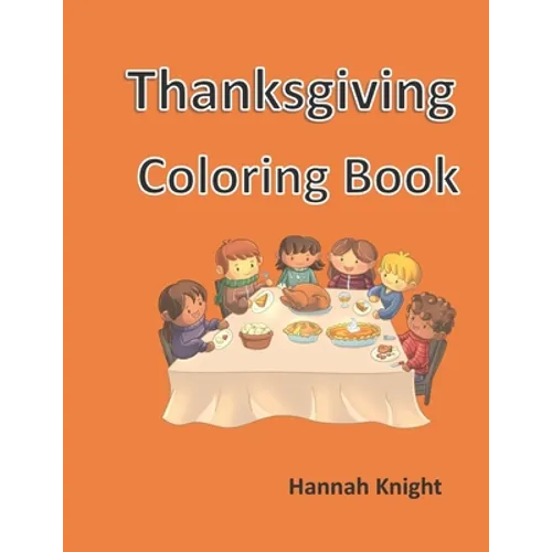 Thanksgiving Coloring Book - Paperback