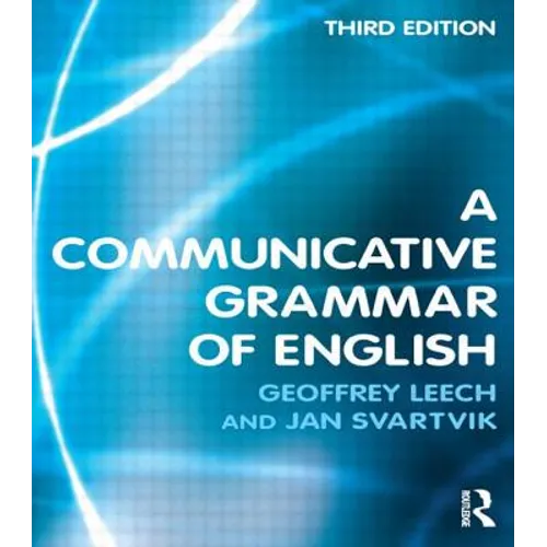A Communicative Grammar of English - Paperback