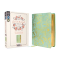 Niv, Journal the Word Bible for Women (Perfect for Note-Taking), Leathersoft, Teal, Red Letter, Comfort Print: 500+ Prompts to Encourage Journaling an - Imitation Leather