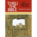 Thru the Bible Complete Index: 6 - Hardcover