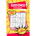 Sudoku Pocket Medium to Hard 200 Puzzles: Compact Size, Travel-Friendly Sudoku Puzzle Book with 200 Medium to Hard Problems and Solutions - Paperback