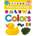 Sticker Early Learning: Colors: With Reusable Stickers - Paperback