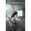 If this document should survive - Paperback