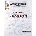 All Girl Action Pose Reference Book - Paperback