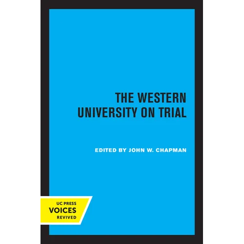 The Western University on Trial - Paperback