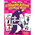 Fun with Crossword Puzzles Coloring Book - Paperback