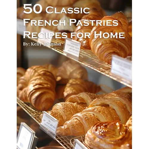 50 Classic French Pastries Recipes for Home - Paperback