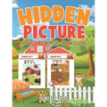 Hidden Picture Activity Books for Thanksgiving - Paperback