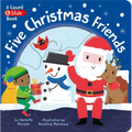 Five Christmas Friends: A Count & Slide Christmas Book - Board Book