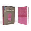 NIV, Super Giant Print Reference Bible, Giant Print, Imitation Leather, Pink, Red Letter Edition - Imitation Leather