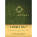 The Living Bible Large Print Red Letter Edition - Hardcover