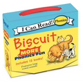 Biscuit: More 12-Book Phonics Fun!: A Box of 12 Mini-Books Featuring Short and Long Vowel Sounds for Dog Lovers - Paperback