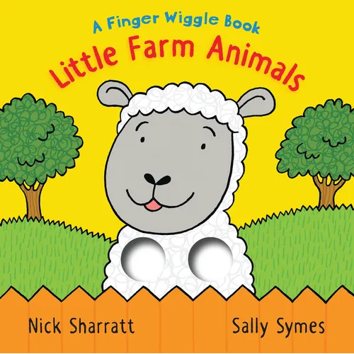 Little Farm Animals: A Finger Wiggle Book - Board Book
