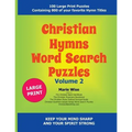 Christian Hymns Word Search Puzzles Volume 2 - Paperback