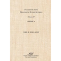 Fragments from Hellenistic Jewish Authors, Volume IV, Orphica - Paperback