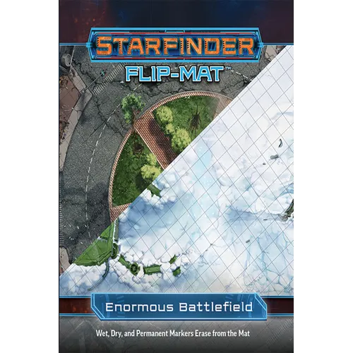 Starfinder Flip-Mat: Enormous Battlefield - Paperback