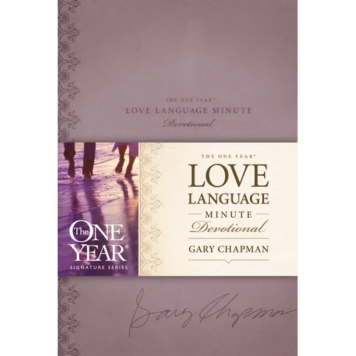 The One Year Love Language Minute Devotional - Imitation Leather