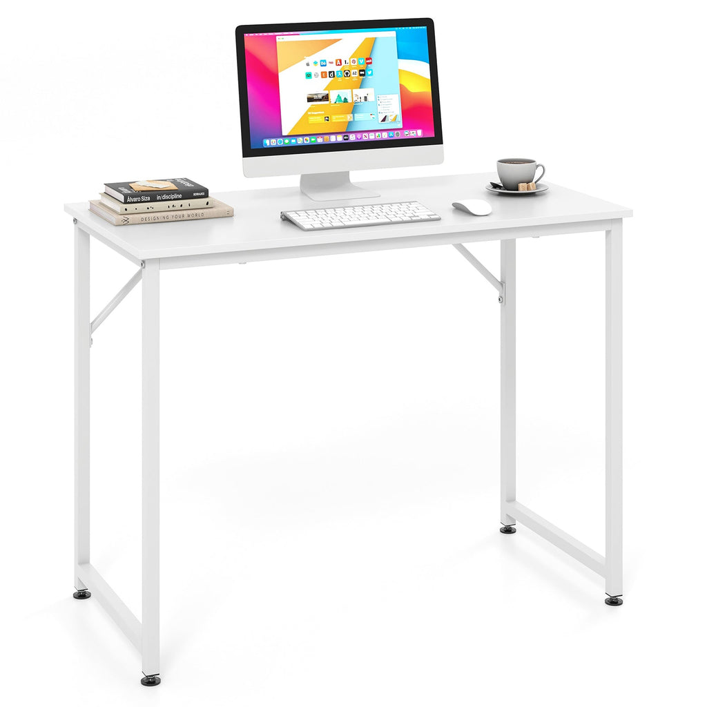 L Shaped Computer Desk and Writing Workstation for Home and Office