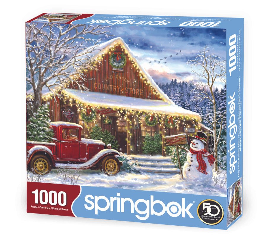 Lazy Creek Country Store 1000 Piece Jigsaw Puzzle by Springbok Puzzles