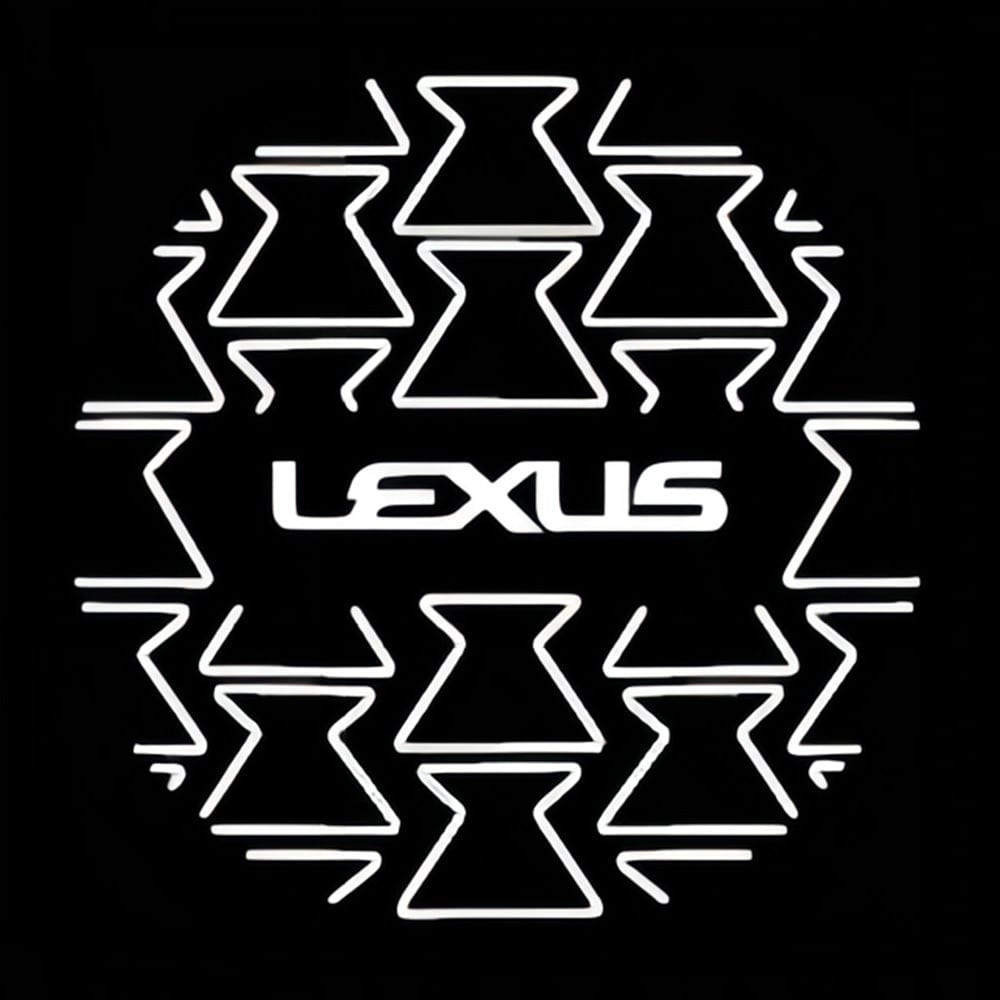 Lexus RX 2nd Gen XU30 Premium Door Puddle Lights Various Designs 2004-2008